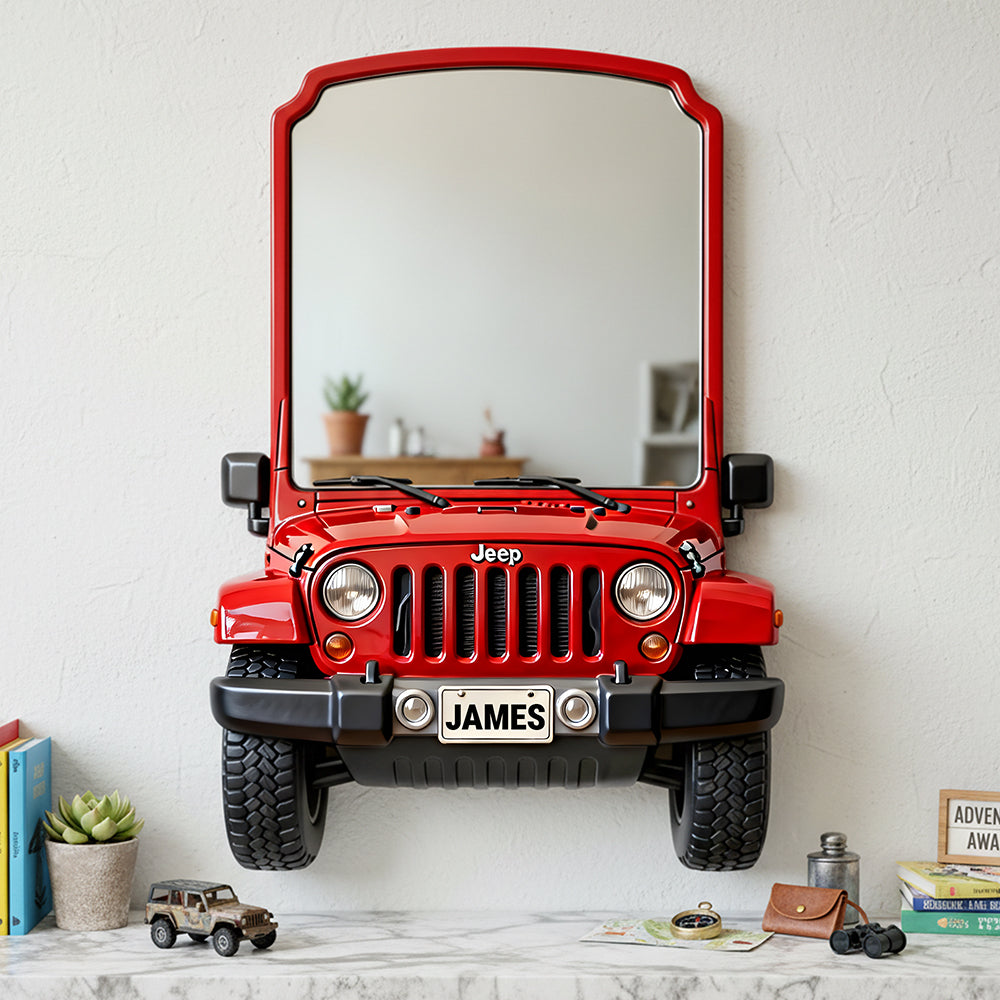 Off-road Custom Shaped Mirror - Personalized Gifts For Off-road Lovers 03hyta230126