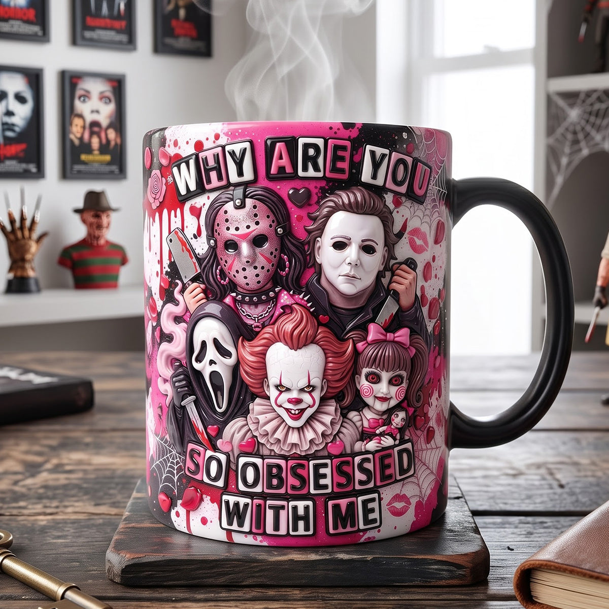 Creepy Gothic Magic Coffee Mug - Personalized Gift For Horror Lovers 04TYTN140826