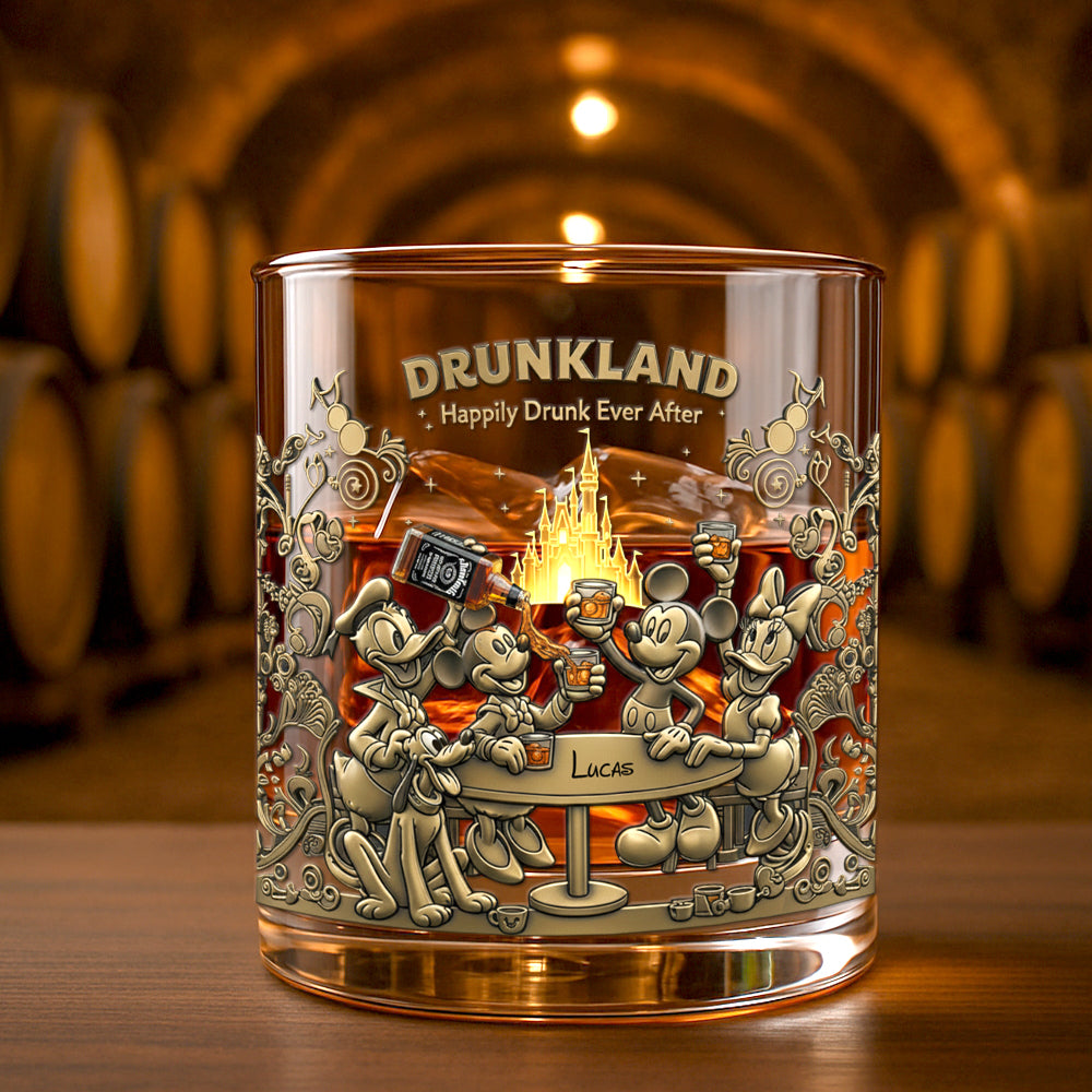 Drunkland Glass Mug - Personalized Gifts For Fans 02OHTN060925