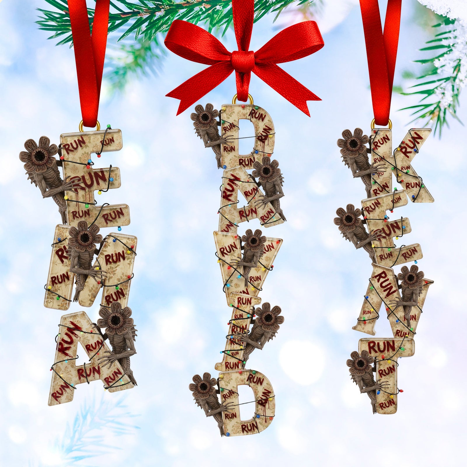 Alphabet Name Ornament - Personalized Christmas Gifts 03toqn291025