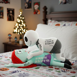 Fun Inseparable Couple Custom Shape Pillow - Personalized Gifts For Couple 02qhmg151125