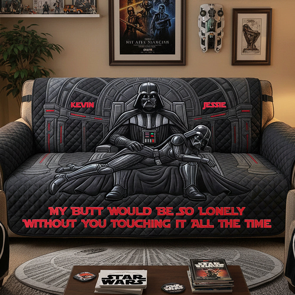 Naughty Couple Cosmic Quilted Sofa Cover - Personalized Gifts For Couple 03nata220126