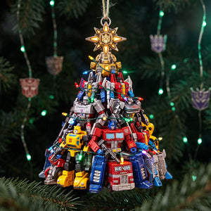 Mechanical Christmas Tree Acrylic Ornament - Personalized Gifts 04QHTA191026