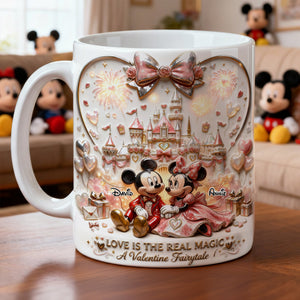 Magnificent Love Coffee Mug, Personalized Gifts For Couple 04qhlu210126