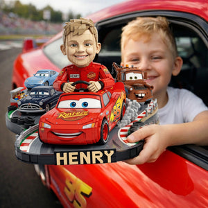 Custom Photo Adventure Race Acrylic Plaque - Personalized Gifts For Kid 02qhlu240326
