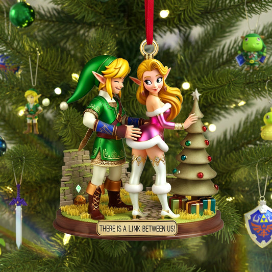Couple Ornament - Personalized Gifts For Couple Christmas Ornament 05TGMG160925