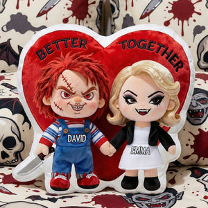 Gothic Doll Couple Pillow - Personalized Gifts For Couples 05OHLU111225