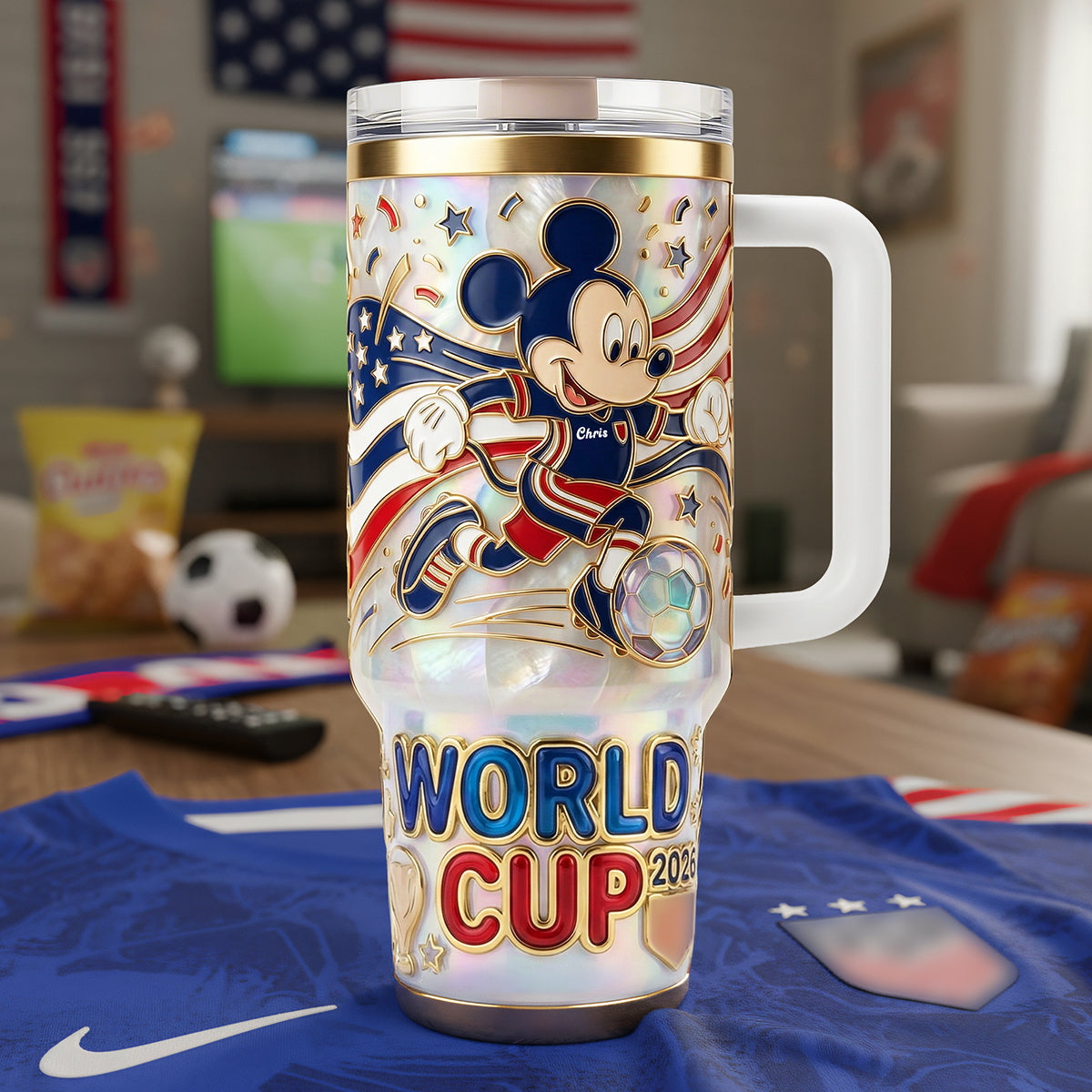 Sports Spirit 40oz Tumbler - Personalized Gifts For Sport Lovers 02pata030326