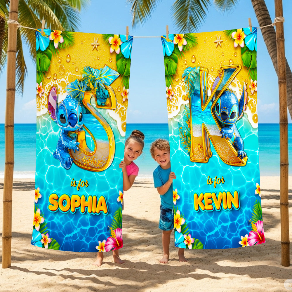 Holiday Beach Towel Personalized Gifts For Friends 03TGDT110725