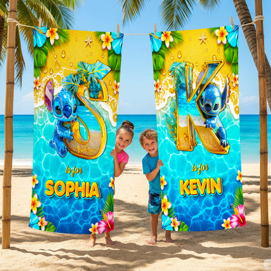 Holiday Beach Towel Personalized Gifts For Friends 03TGDT110725