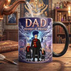 Fantasy Adventure Dad & Kids Heat Changing Mug - Personalized Gift  For Dads 05natn170426