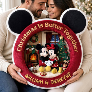 Forever Love Custom Shaped Pillow - Personalized Christmas Gifts For Couples 03ttdt091026