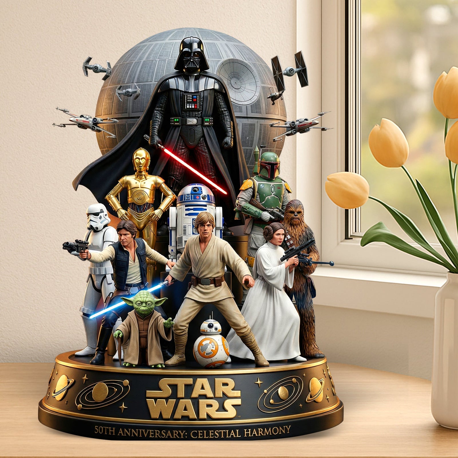 Futuristic Space Warrior Acrylic Plaque - Personalized Gifts 06paqn300326