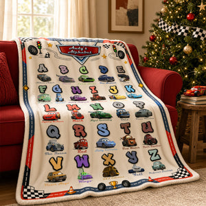 Colorful Alphabet Blanket - Personalized Gifts For Kids 01nadh201026