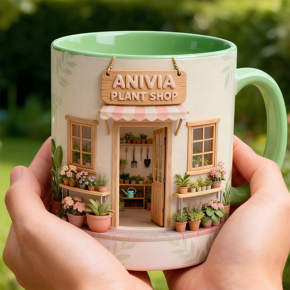 Garden Shop Accent Mug - Personalized Gifts For Garden Lovers 04kidt230126