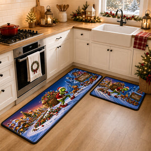 Funny Santa Runner Rug - Personalized Christmas Gifts 06HAQN220826