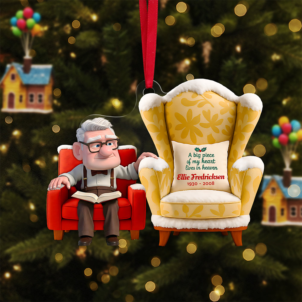 Memorial Couple Ornament - Personalized Gifts For Loved Ones 02ohta220825-Homacus