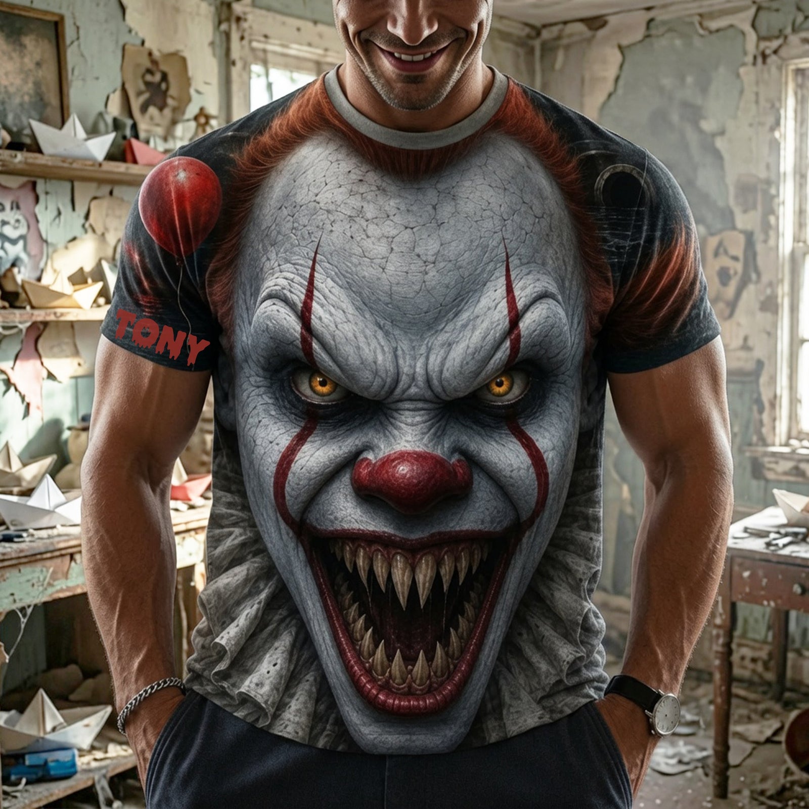 Creepy Shirt -  Personalized Gift For Horror Lovers 01nalu170726