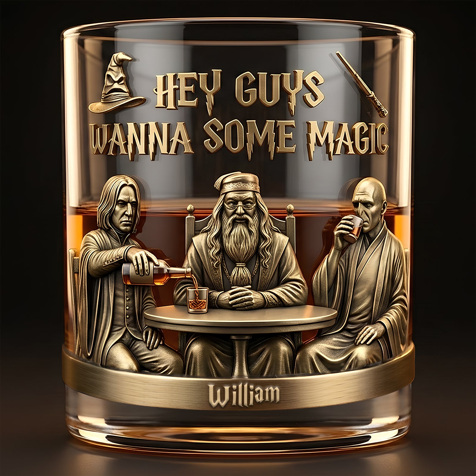 Mythical Glass Mug, Personalized Gifts For Drinking Lovers 01PALU261125