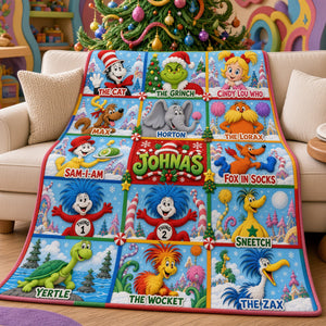 Christmas Blanket - Personalized Gifts For Christmas 02patn231026