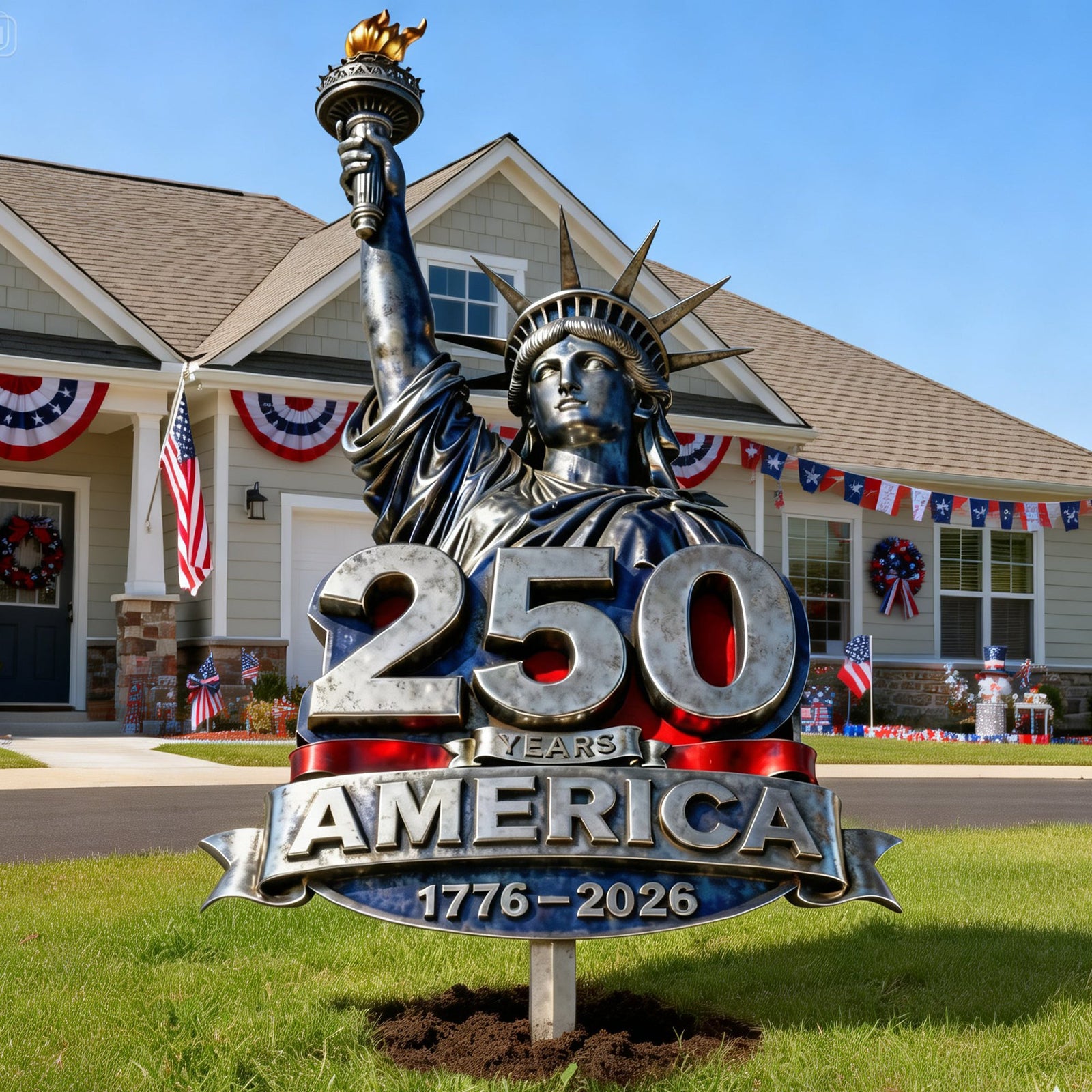 Raise For Freedom Metal Sign – Personalized Gift For Patriots 02qhlu260226