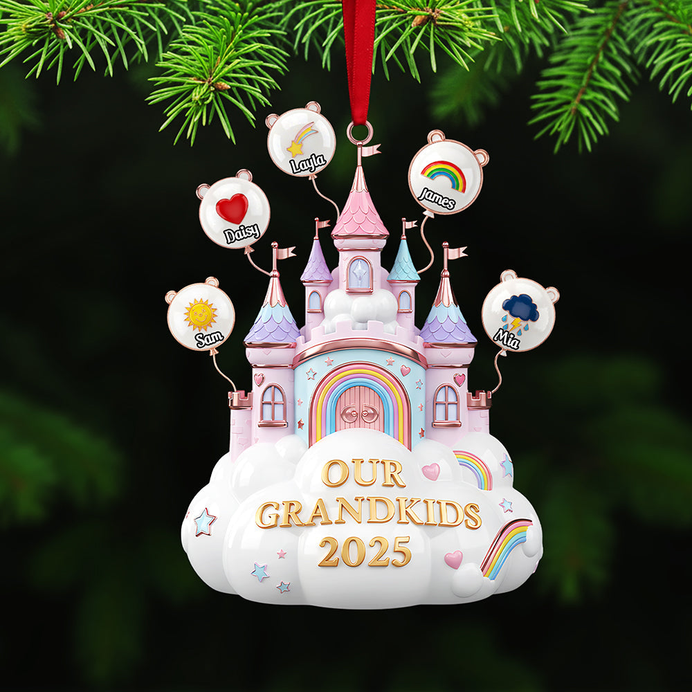 Personalized Gifts For Christmas, Grandparent Acrylic Ornament 01nata061025-Homacus