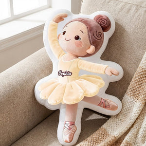 Personalized Gifts For Ballet Dancers Shaped Pillow 04qhtn241225