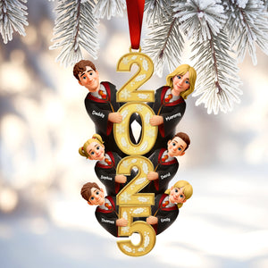 Family 2025 Ornament - Personalized Gifts For Family 01toqn311025