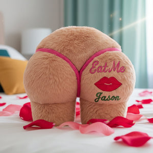 Cheeky Butt Pillow Personalized Funny Gifts For Couple 02natn111125