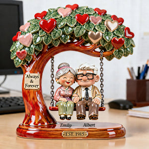 Together Forever  Acrylic Plaque - Personalized Gifts For Couple 03naqn090126