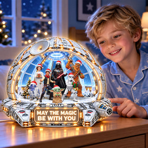 May The Magic Be With You Universe War Light Box - Personalized Gifts For Christmas 07TYQN260926