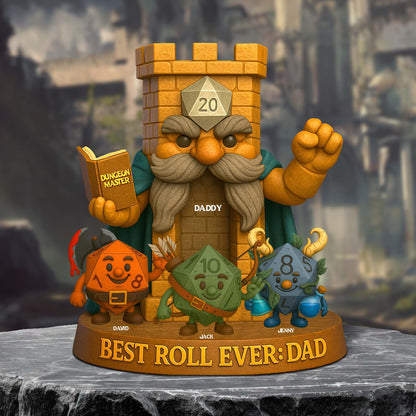 Best Roll Ever Plaque Personalized Gifts For Dad 02natn050525-Homacus