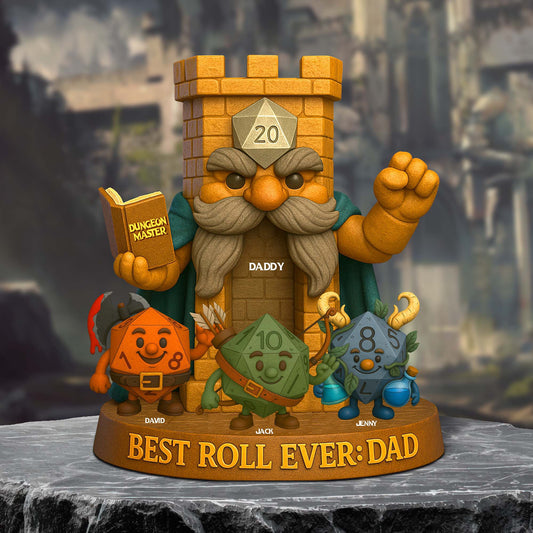 Best Roll Ever Plaque Personalized Gifts For Dad 02natn050525-Homacus