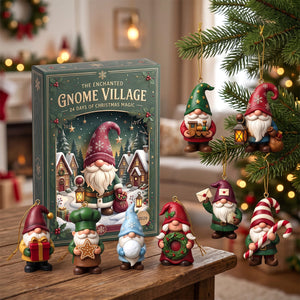 Gnome Village Advent Calendar Blind Box - Personalized Christmas Gifts 04totn271026