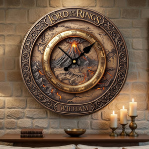Epic Adventure Wall Clock Personalized Gifts For Epic Lovers 06KILU160326