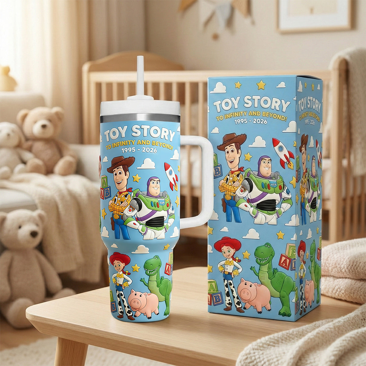 Cute Adventure Characters 40oz Tumbler - Personalized Gifts 02natn090226
