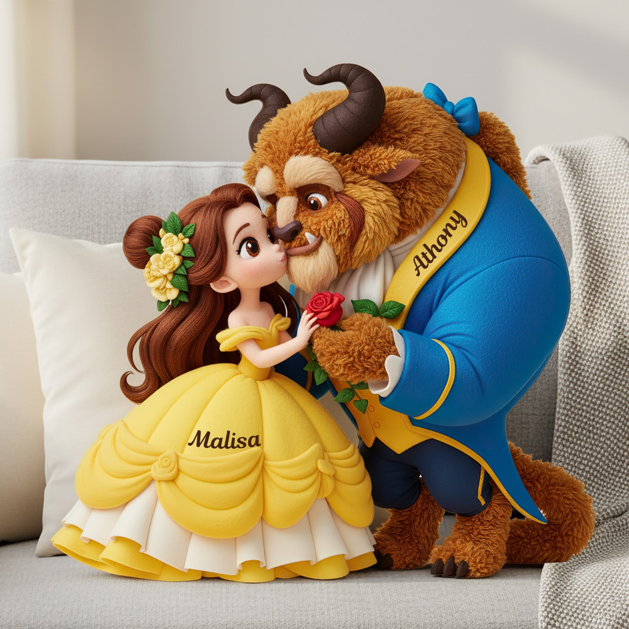 Personalized Gifts For Couple Custom Shaped Pillow 01humg121125