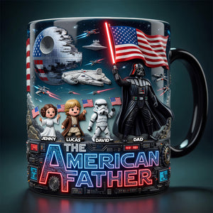 Dad Patriot Troop Magic Mug - Personalized Gifts For Dads 02qhdt010526