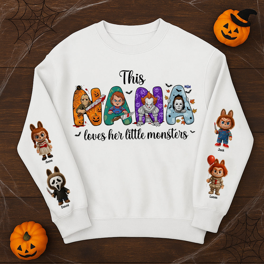 Horror Nana Shirt Personalized Gifts For Grandma 01natn260725-Homacus