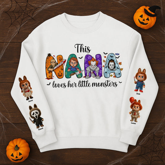 Horror Nana Shirt Personalized Gifts For Grandma 01natn260725-Homacus