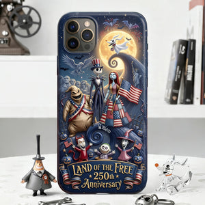 Land Of the Free Phone Case - Personalized 250th Anniversary Gift 05TYLU040626