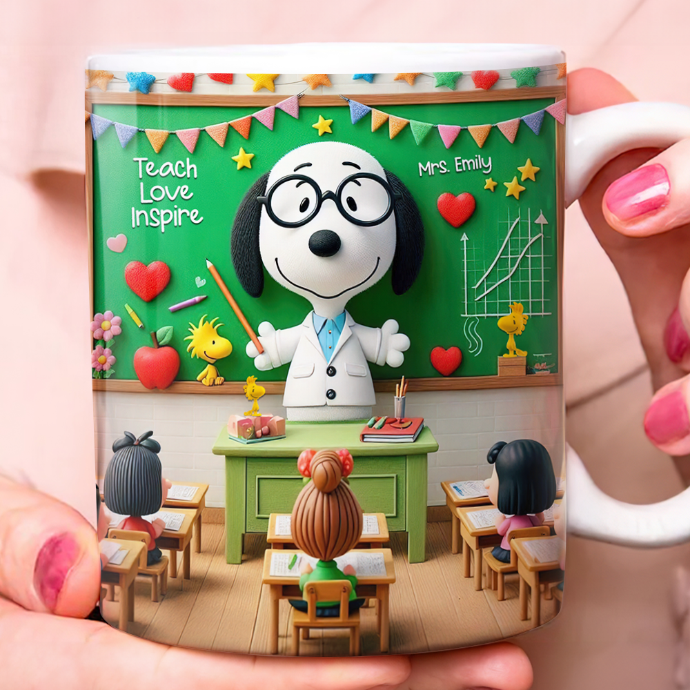 Teacher Coffee Mug - Personalized Gifts For Teacher 06HUPU170725