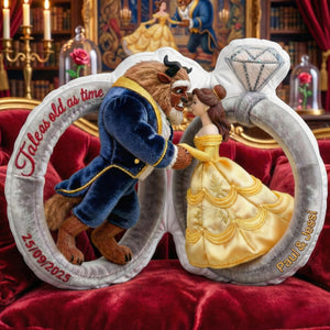 Romantic Fairytale Couple Pillow  - Personalized Gifts For Couple 04tglu181225