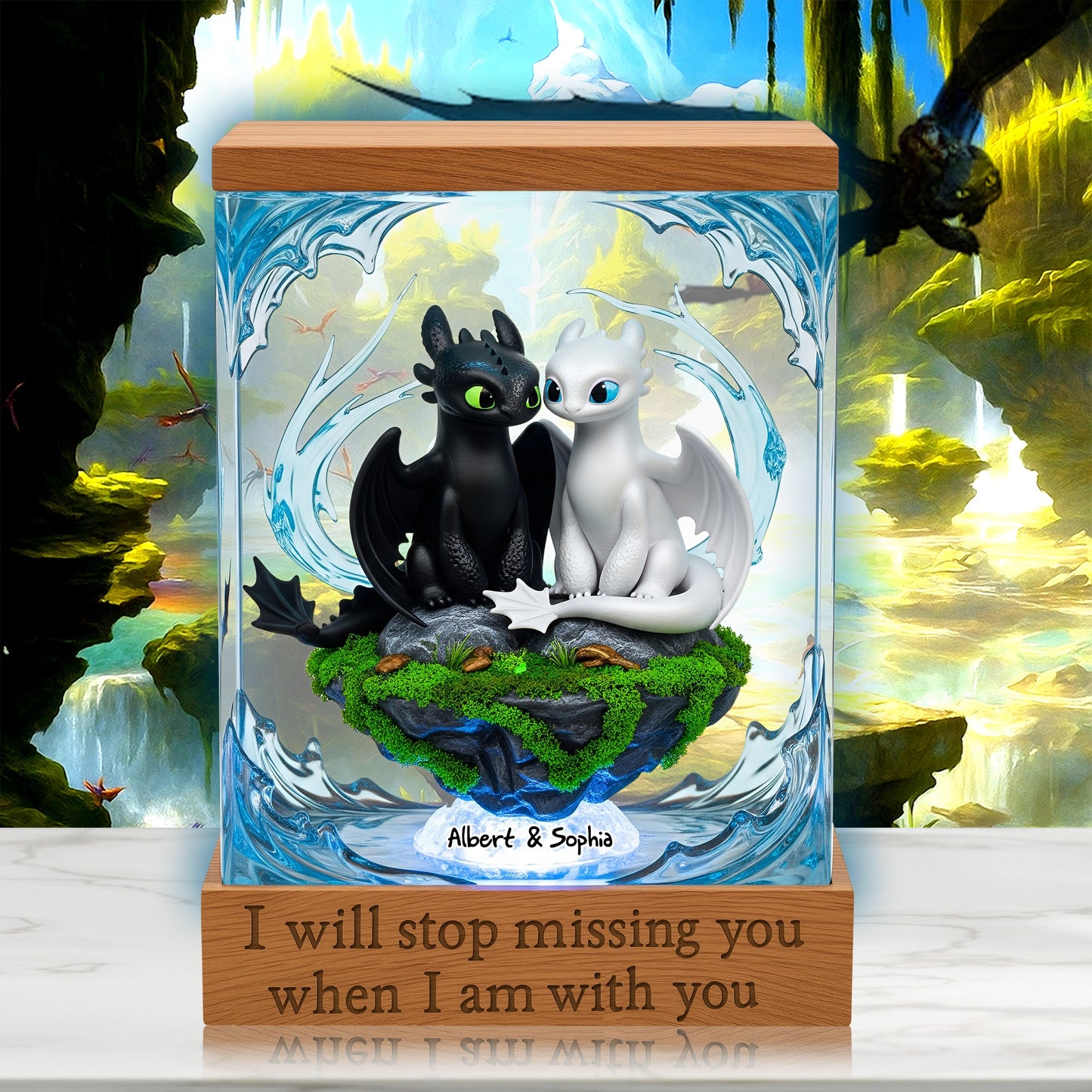 Couple Acrylic Plaque - Personalized Gifts For Couples 02NALU110625