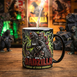 Giant Creature Dad Magic Mug - Personalized Gifts For Dads 01padh230526