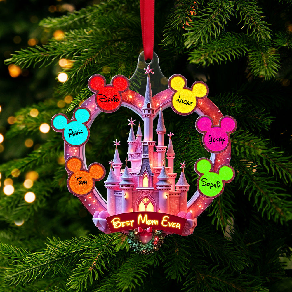 Fantasy Castle Personalized Gifts For Mom/Grandma Acrylic Ornament 05tgtn080825