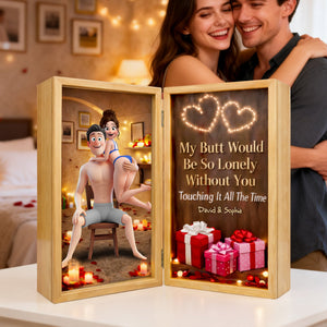 Romantic Naughty Couple Acrylic Plaque - Personalized Gifts For Couples 02OHLU020226