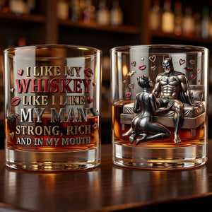 Midnight Couple Round Glass - Personalized Gifts For Couple 03QHLU090126