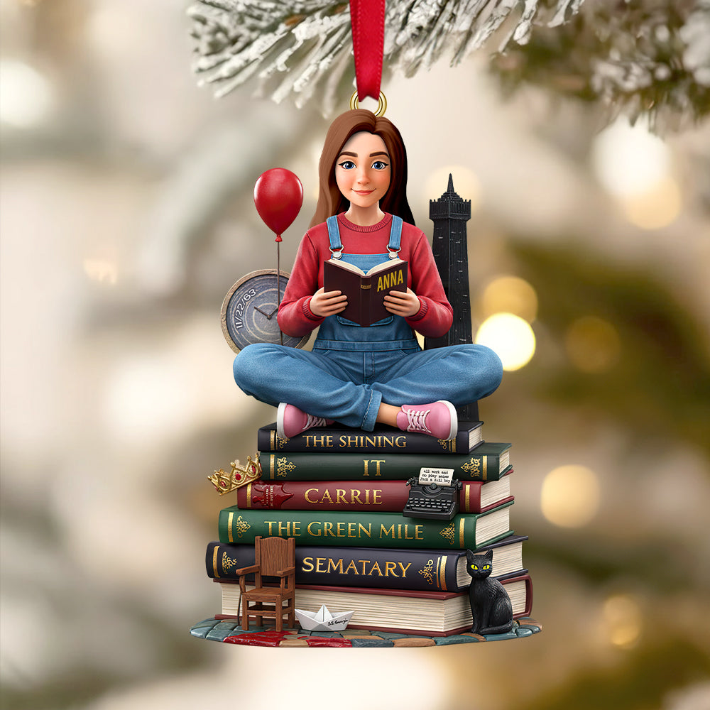 Personalized Gifts For Book Lovers Christmas Ornament 02hutn181025