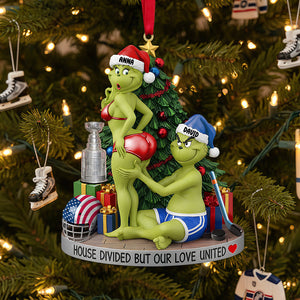 Personalized Funny Gifts For Ice Hockey-loving Couple Christmas Ornament 02hutn250925
